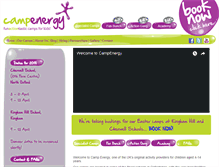 Tablet Screenshot of campenergy.com